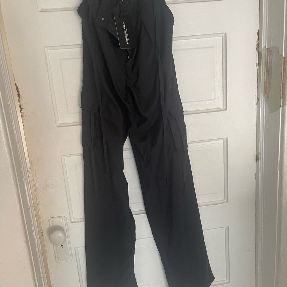 Black Cargo Pants pretty little things